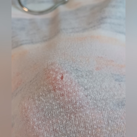 We The Free Arielle Printed Striped Long Sleeve Faded Ringer Tee - Picture 12 of 12